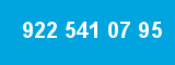 922 541 07 95